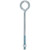 Hampton 1/2 in. X 10 in. L Zinc-Plated Steel Eyebolt Nut Included