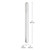 Globe Electric Disinfecting Germicidal Light 13.98 in. L White Battery Powered LED UV-C Smart-Enable