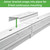 ETI Versa Strip 48 in. L White Hardwired LED Strip Light 5500 lm