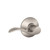 Schlage Accent Satin Nickel Passage Lockset 1-3/4 in.