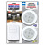 Blazing LEDz White Battery Powered LED Puck Light 2 pk