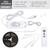 Armacost Lighting RibbonFlex Pro+ 16.4 ft. L Soft Bright White LED Strip Tape Light Kit 1 pk