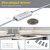 Armacost Lighting Slimline 3 in. L White Battery Powered LED Tape Light Remote 1 pk