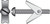 Hillman 1/8 in. D X 3 in. L Round Steel Toggle Bolt 2 pk