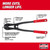Milwaukee 18 in. Bolt Cutter Black/Red 1 pk