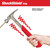 Milwaukee 20 oz Smooth Face Claw Hammer 14 in. Steel Handle