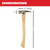 Milwaukee 19 oz Smooth Face Axe Framing Hammer 16 in. Hickory Handle