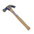Vaughan 20 oz Smooth Face Curved Claw Hammer 14 in. Hickory Handle