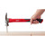 Milwaukee 21 oz Milled Face Claw Hammer 14 in. Fiberglass/Poly Handle