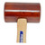 Vaughan 12 oz Rawhide Mallet Hickory Handle