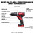 Milwaukee M18 Cordless Brushed 4 Tool Combo Kit
