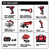Milwaukee M18 Cordless Brushed 6 Tool Combo Kit