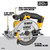 DeWalt 20V MAX Cordless Brushed 4 Tool Combo Kit