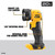 DeWalt 20V MAX Cordless Brushed 4 Tool Combo Kit