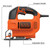Black+Decker 4.5 amps Corded Jig Saw Tool Only
