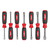 Milwaukee Assorted in. Metric Hollow Shaft Nut Driver Set 7 in. L 7 pc
