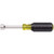 Klein Tools Cushion-Grip 9/16 in. SAE Hollow Shaft Nut Driver 9.375 inch in. L 1 pc