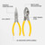 Stanley 2 pc Drop Forged Steel Pliers Set 6 in. L