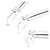 Great Neck 3 pc Carbon Steel Long Reach Pliers Set 15 in. L