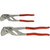 Knipex 2 pc Steel Multi Purpose Wrench Pliers Set