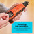 Black+Decker 4V Roto-Bit Cordless Rechargeable Screwdriver Tool Only