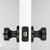 Kwikset Signature Series Pismo Iron Black Knob Right or Left Handed