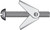 Hillman Fas-N- Tite 1/8 in. D X 3 in. L Truss Steel Toggle Bolt 50 pk