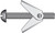Hillman Fas-N- Tite 1/4 in. D X 4 in. L Round Steel Toggle Bolt 50 pk