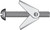 Hillman Fas-N- Tite 1/4 in. D X 3 in. L Round Steel Toggle Bolt 50 pk