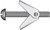 Hillman 3/16 in. D X 2 in. L Round Steel Toggle Bolt 50 pk