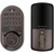 Kwikset SmartKey Halo Venetian Bronze Metal Wifi Deadbolt