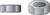 Hillman 1/4 in. Zinc Dichromate Steel USS Hex Nut 100 pk