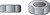 Hillman 3/8 in. Zinc Dichromate Steel USS Hex Nut 100 pk