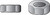 HILLMAN 1/2 in. Zinc Dichromate Steel USS Hex Nut 50 pk