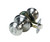 Schlage Georgian Satin Nickel Passage Lockset 1-3/4 in.