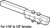 Prime-Line 4.9 in. W X 1 in. L Steel Swage-It Tool