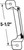 Prime-Line 4.81 in. W X 5-1/2 in. L Steel Bottom Lift Handle