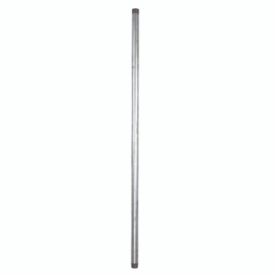 B&K Mueller 1 in. D X 48 in. L Galvanized Steel Pre-Cut Pipe