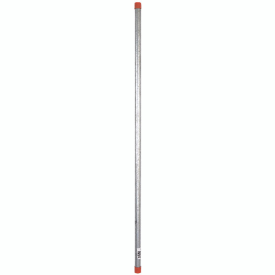 B&K Mueller 1/2 in. D X 36 in. L Galvanized Steel Pre-Cut Pipe
