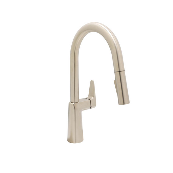 Huntington Brass One Handle Satin Nickel Kitchen Faucet