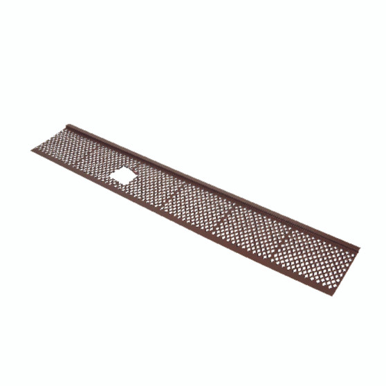 Amerimax 6 in. W X 36 in. L Brown Plastic Gutter Guard