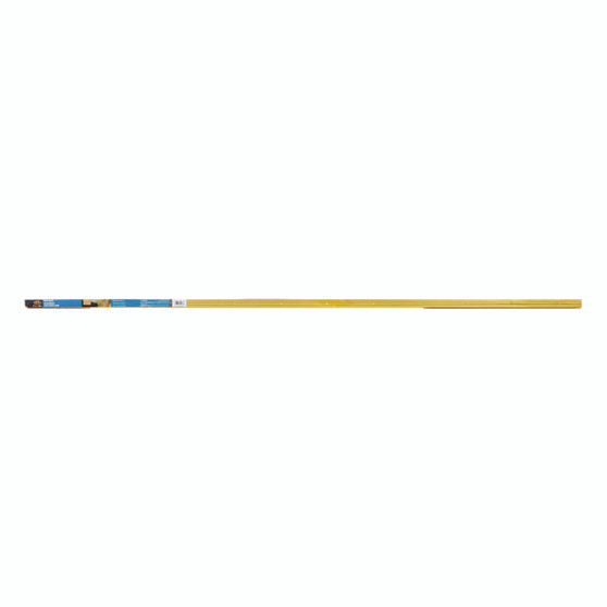 M-D 1-1/8 in. H X 72 in. L Prefinished Brass Aluminum Stair Edge