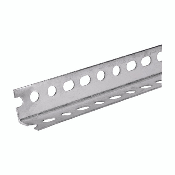 SteelWorks 1-1/2 in. W X 48 in. L Steel Slotted Angle
