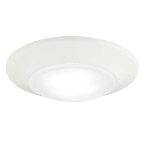 Westinghouse 1 in. H X 6 in. W X 6 in. L White Ceiling Light