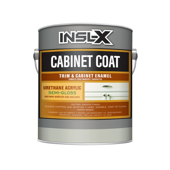 Insl-X Cabinet Coat Semi-Gloss Base 1 Trim & Cabinet Enamel Interior 1 gal
