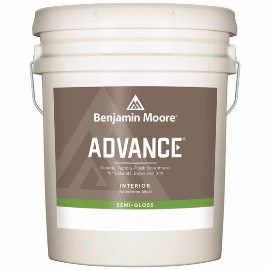 Benjamin Moore Advance Semi-Gloss Base 1 Paint Interior 5 gal