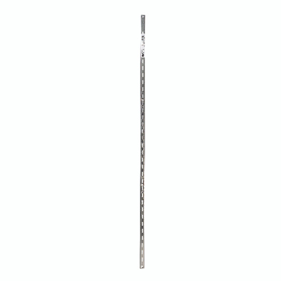 Knape & Vogt Silver Steel Regular Duty Shelf Standard 16 Ga. 36 in. L