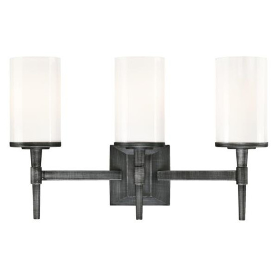 Westinghouse 3 Matte Black Wall Sconce