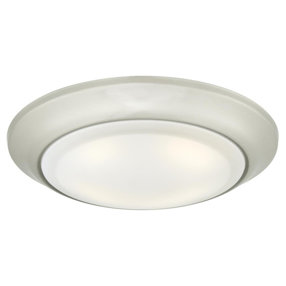 Westinghouse Brushed Nickel Metallic 5.5 in. W Steel LED Canless Recessed Downlight 15 W