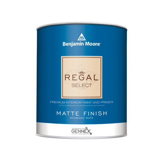 Benjamin Moore Regal Select Matte Base 4 Paint and Primer Interior 1 qt